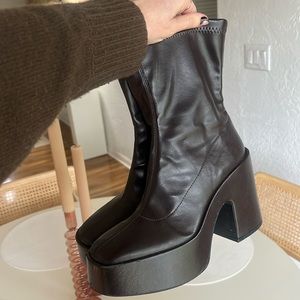 Zara Platform Boots